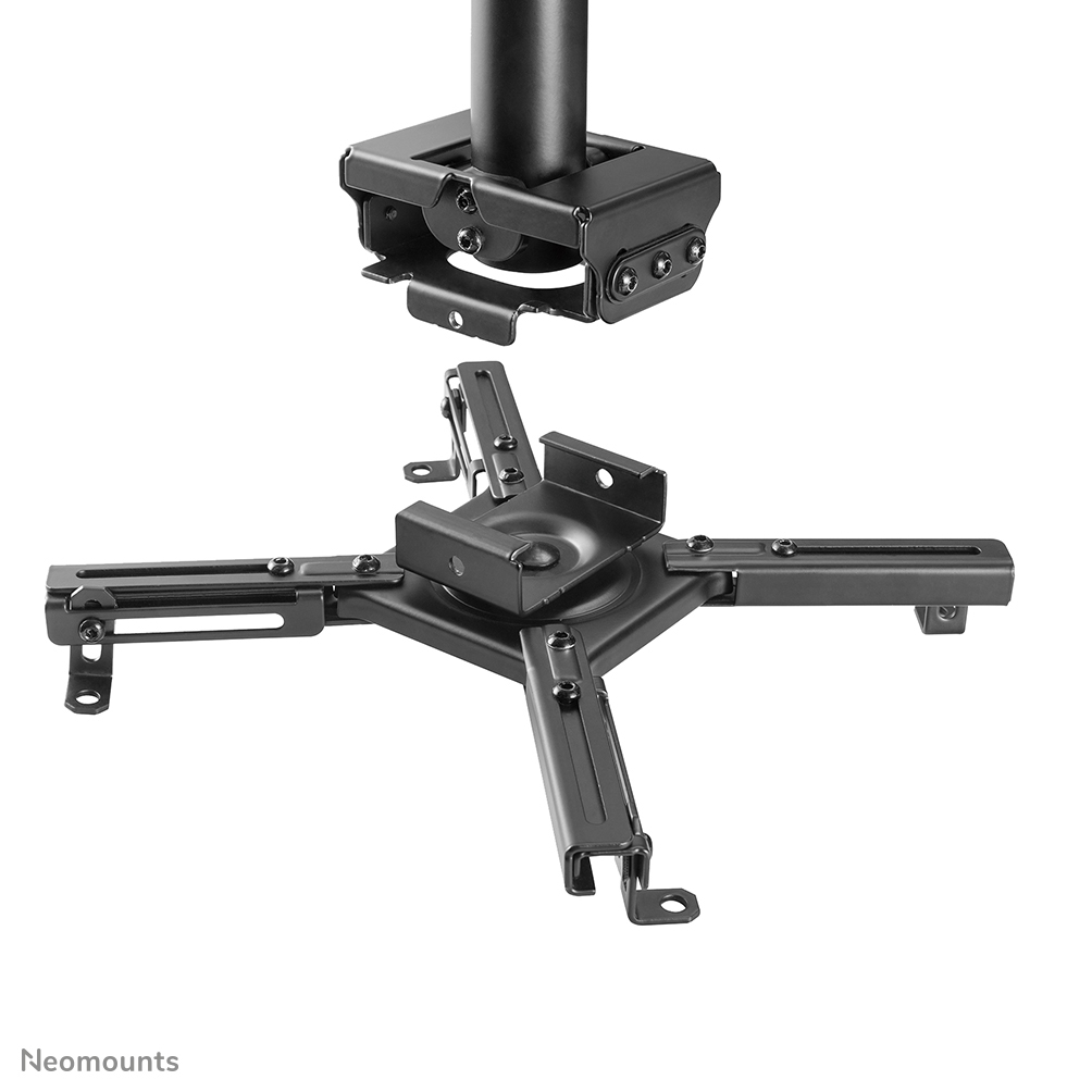 Neomounts CL25-530BL1 Support de plafond pour vidéoprojecteur - h 25.5 cm - installation facile - orientable